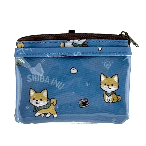 Waterproof Shiba Inu Coin Purse & Card Pouch Holder - Picture 2 of 12